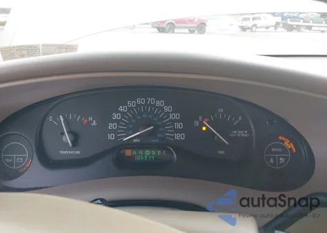 2003 Buick Century Custom z USA, uszkodzony, nr VIN 2G4WS52J631227463